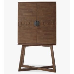 Modern Boston Solid Wood Cabinet